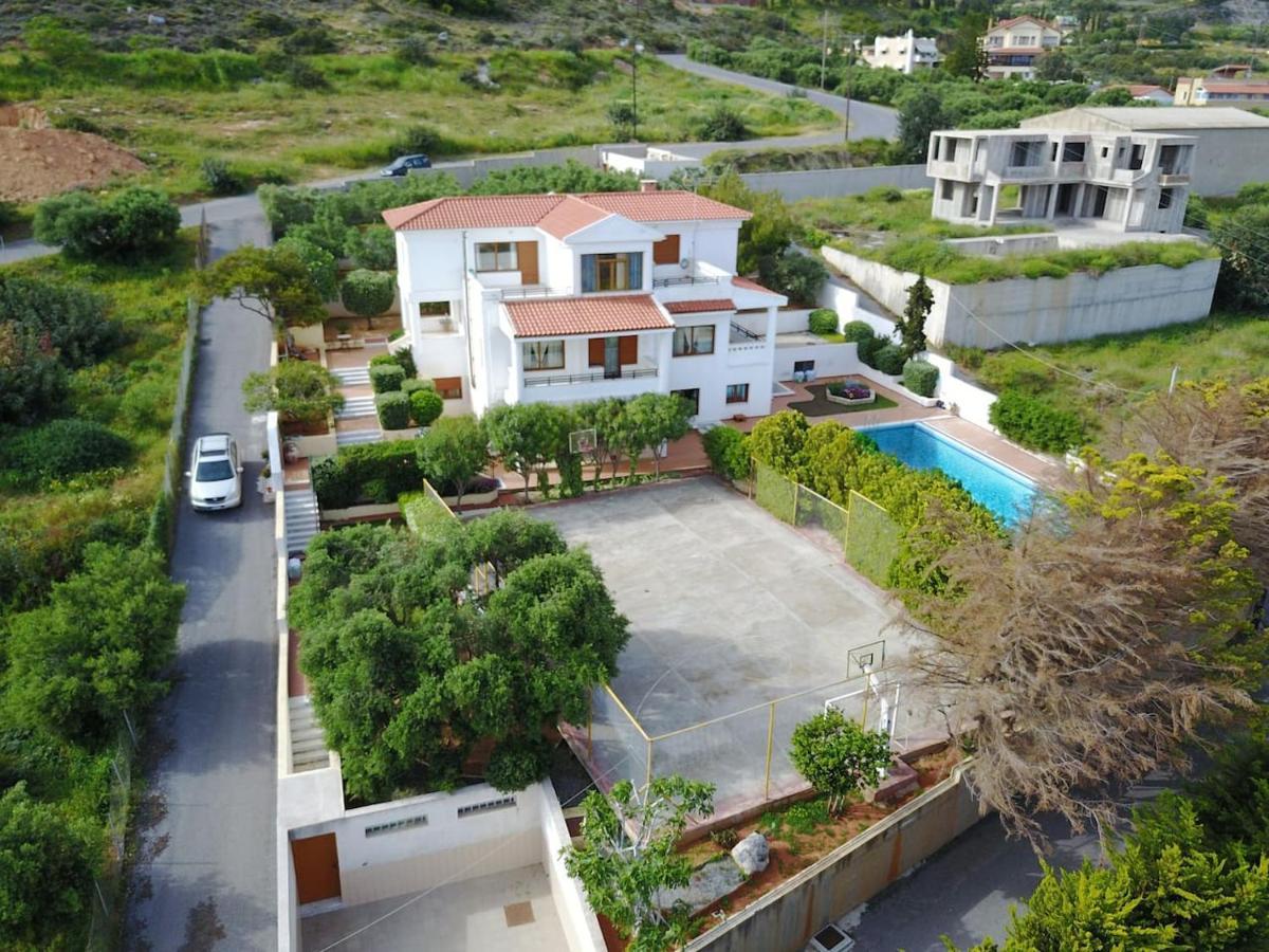 Artemis Luxury Villa - Hersonissos Private Pool Oasis Eksteriør bilde