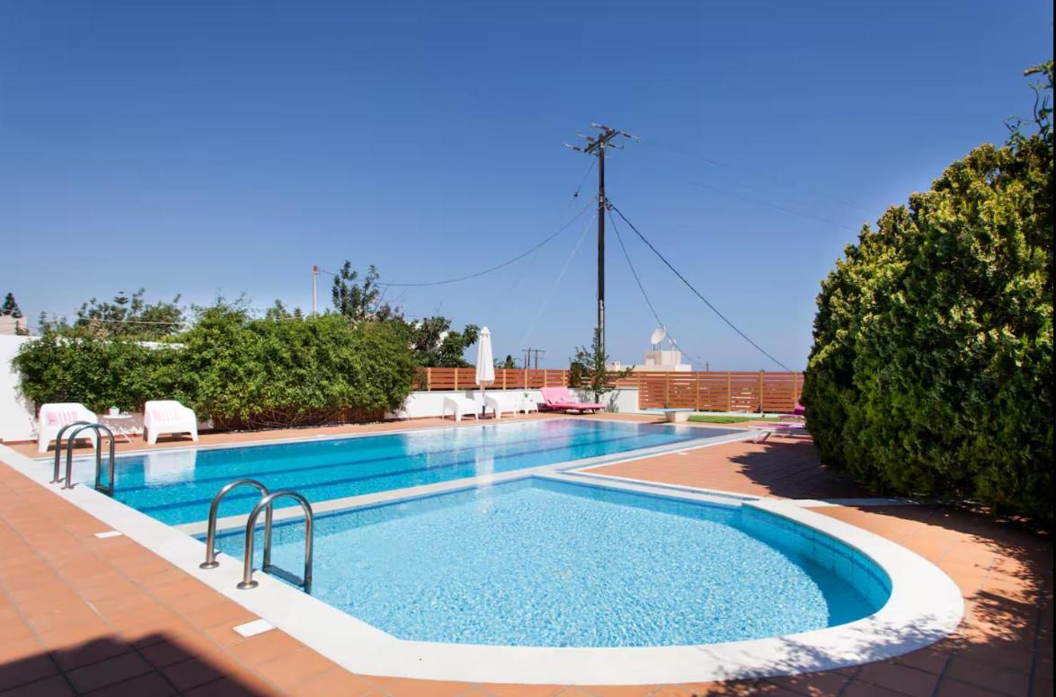 Artemis Luxury Villa - Hersonissos Private Pool Oasis Eksteriør bilde