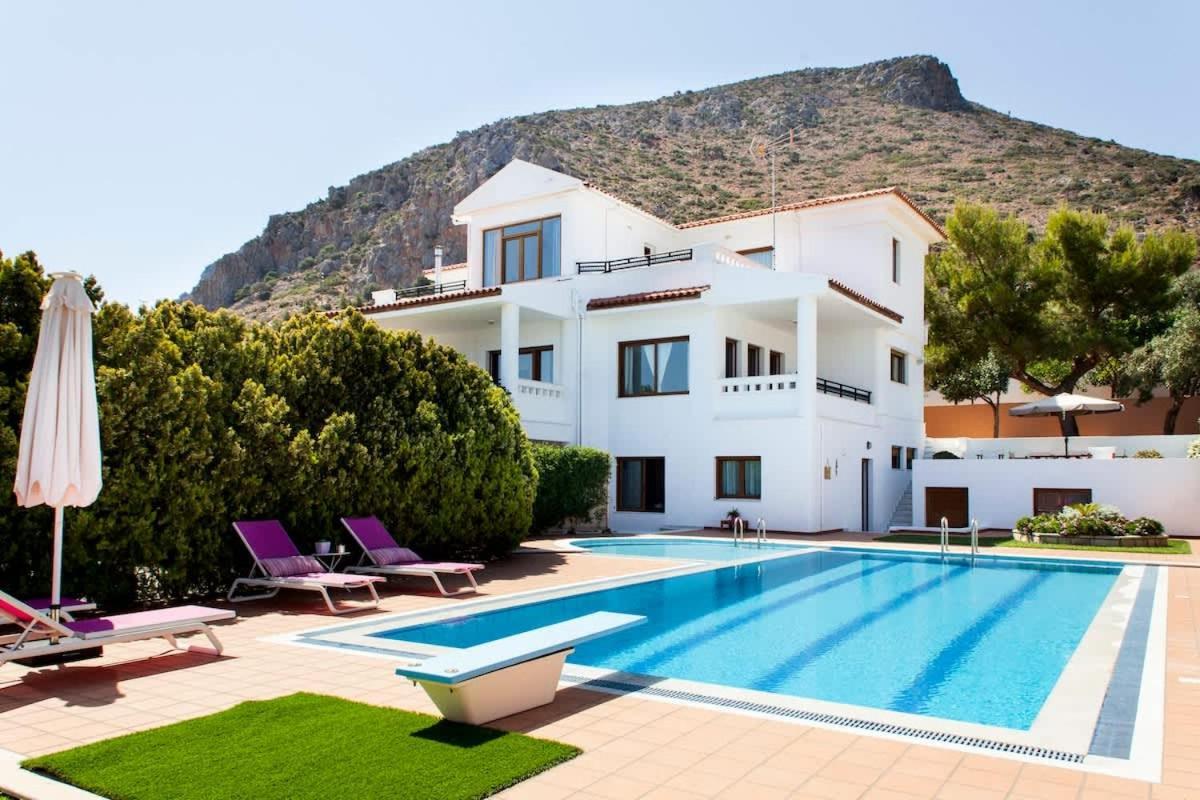 Artemis Luxury Villa - Hersonissos Private Pool Oasis Eksteriør bilde